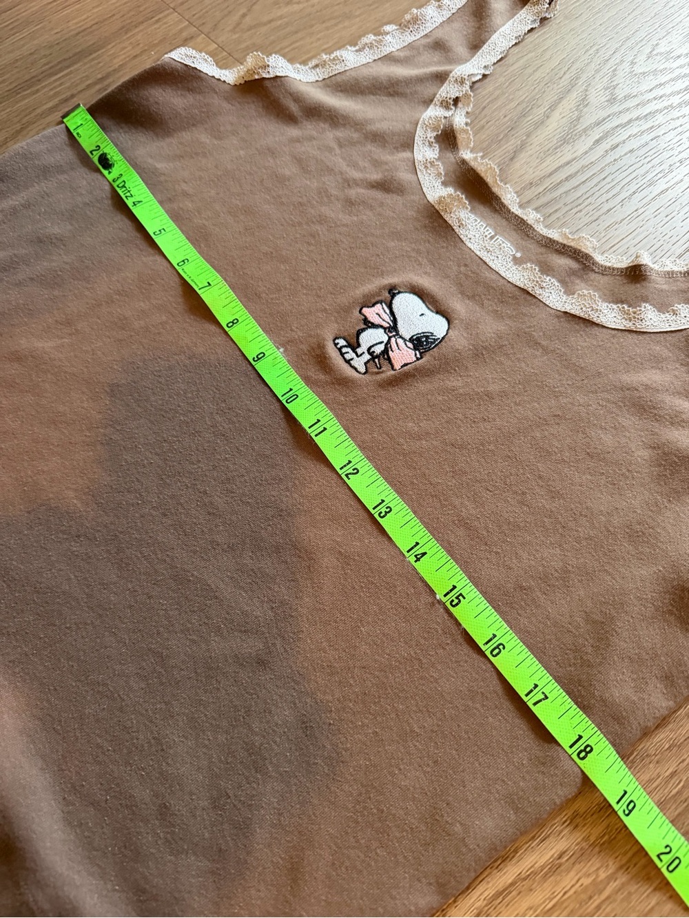 PEANUTS Snoopy Laced Tank top - Picture 4 of 7